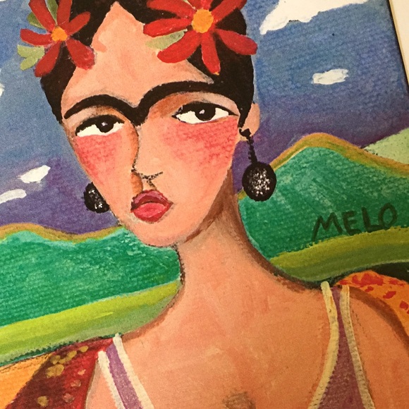 PRINT Frida Kahlo portrait - Picture 2 of 2